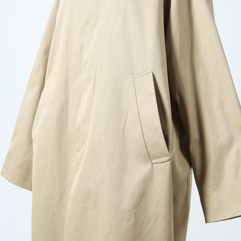 YAECA(䥨) SOUTIEN COLLAR COAT STANDARD