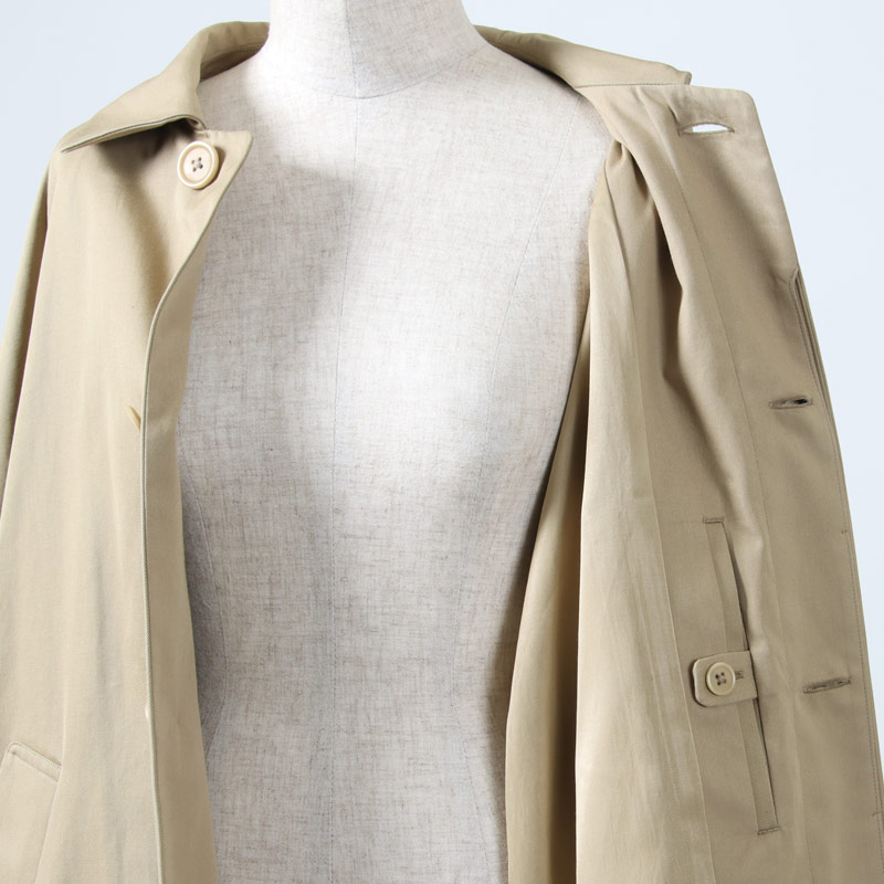 YAECA(䥨) SOUTIEN COLLAR COAT STANDARD