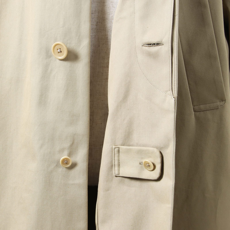 YAECA(䥨) SOUTIEN COLLAR COAT STANDARD