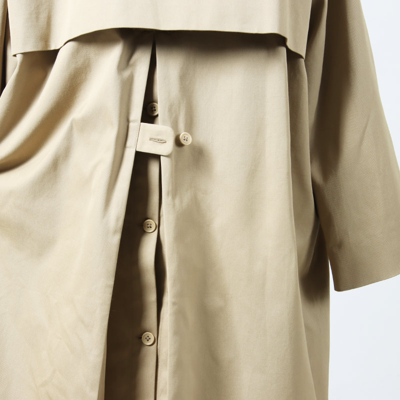 YAECA(䥨) SOUTIEN COLLAR COAT STANDARD