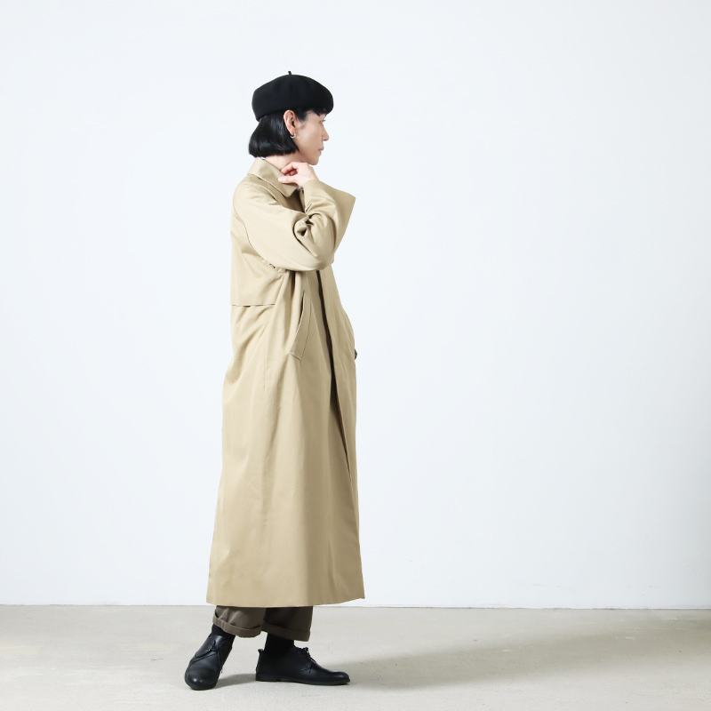 YAECA(䥨) SOUTIEN COLLAR COAT STANDARD