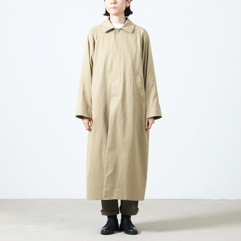 YAECA(䥨) SOUTIEN COLLAR COAT STANDARD