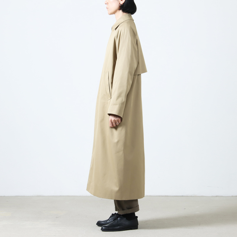 YAECA(䥨) SOUTIEN COLLAR COAT STANDARD