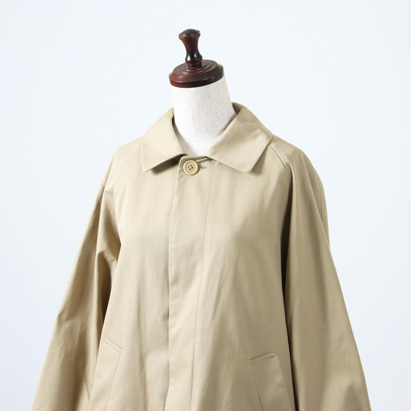 YAECA(䥨) SOUTIEN COLLAR COAT STANDARD