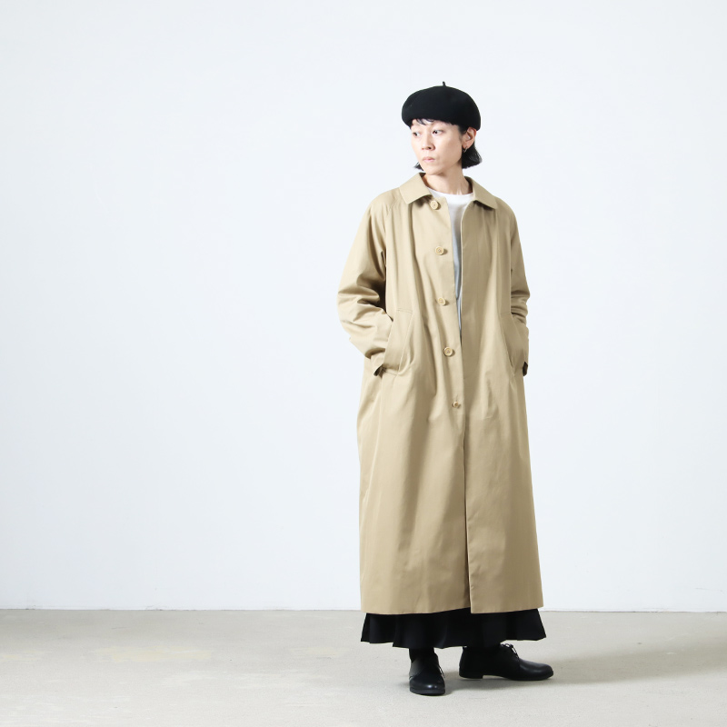 YAECA(䥨) SOUTIEN COLLAR COAT STANDARD