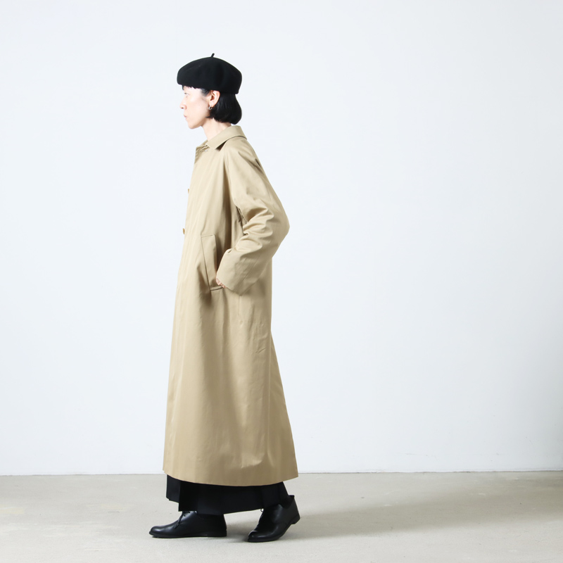 YAECA(䥨) SOUTIEN COLLAR COAT STANDARD