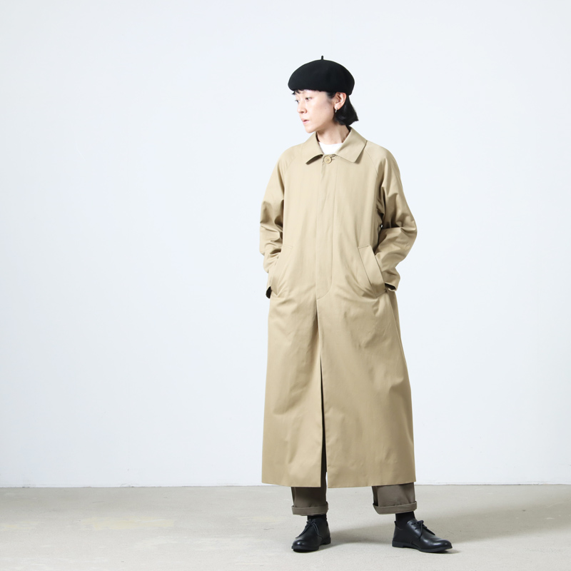 YAECA(䥨) SOUTIEN COLLAR COAT STANDARD