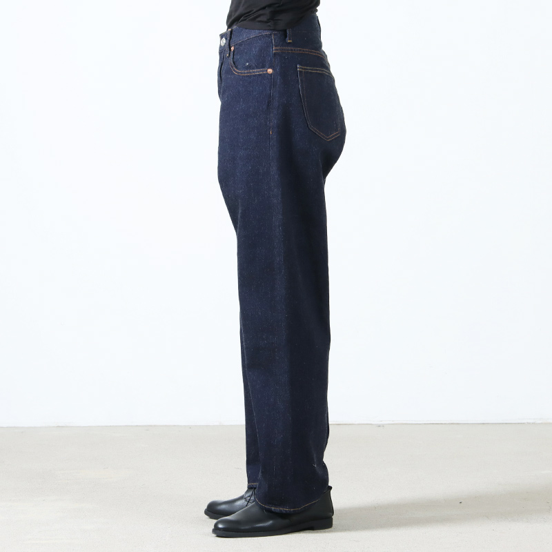 YAECA (ヤエカ) 11-13W DENIM PANTS WIDE STRAIGHT / デニムパンツワイドストレート