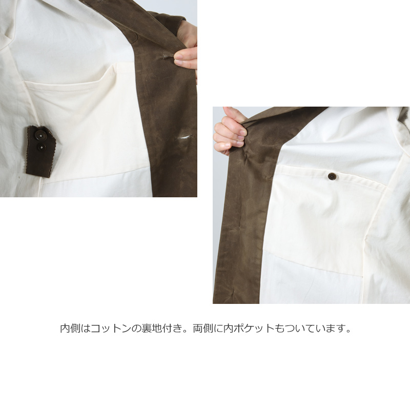 YAECA(䥨) COVER ALL JACkETS LONG OILD