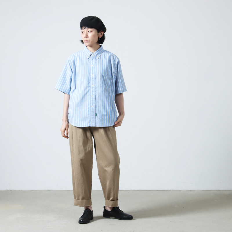 YAECA (ヤエカ) CHINO CLOTH PANTS TWO TUCK TAPERED YAECA (ヤエカ) CHINO CLOTH PANTS TWO TUCK TAPERED