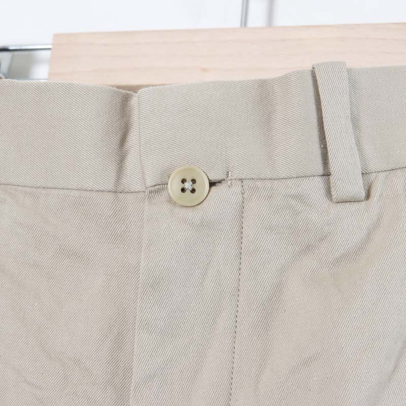 YAECA(䥨) CHINO CLOTH PANTS CREASED