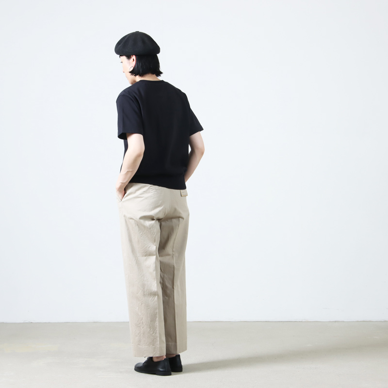 YAECA(䥨) CHINO CLOTH PANTS CREASED
