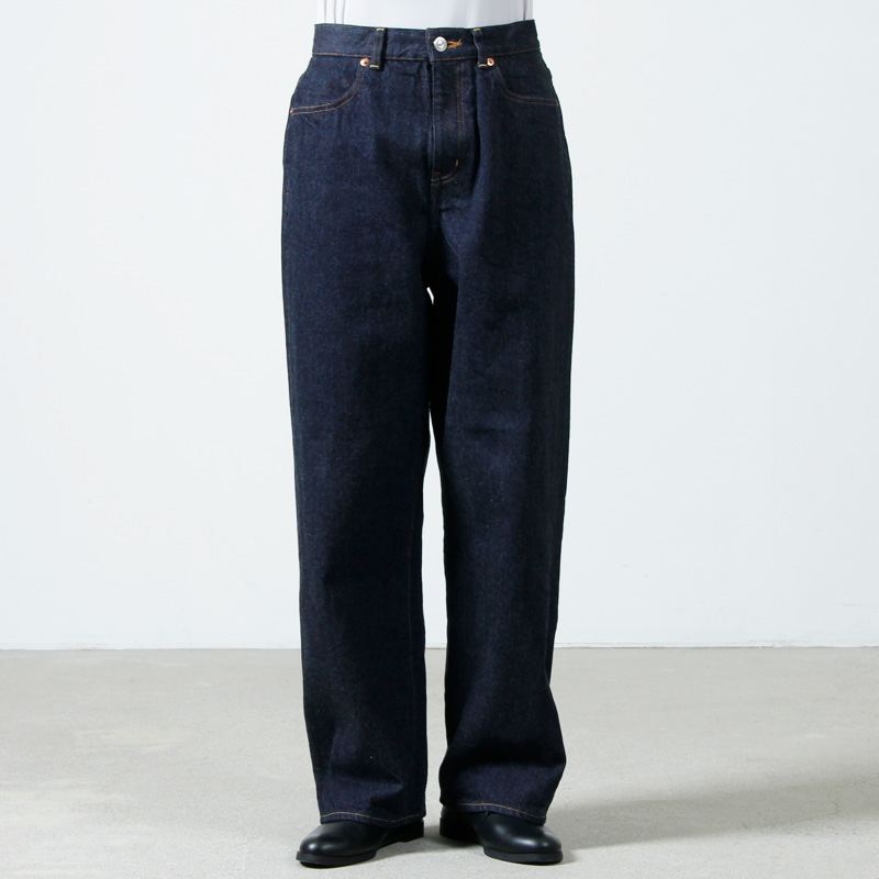 YAECA(䥨) 14-13W DENIM PANTS WIDE