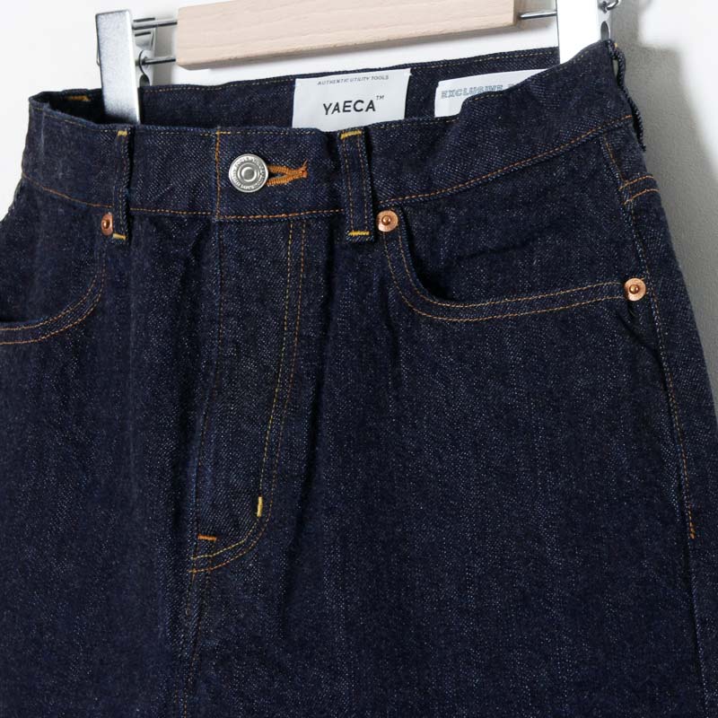 YAECA(䥨) 14-13W DENIM PANTS WIDE