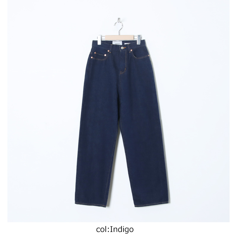 YAECA(䥨) 14-13WW DENIM PANTS WIDE