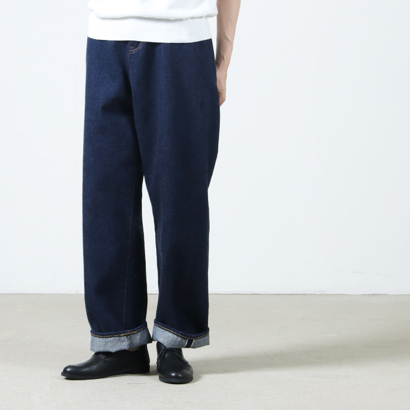 YAECA(䥨) 14-13WW DENIM PANTS WIDE