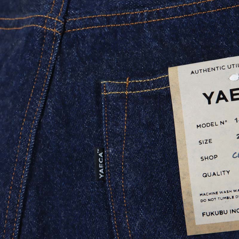 YAECA(䥨) 14-13WW DENIM PANTS WIDE