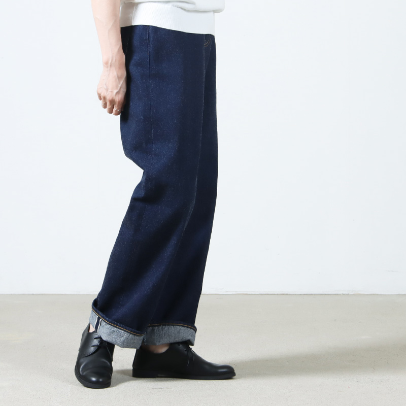 YAECA(䥨) 14-13WW DENIM PANTS WIDE