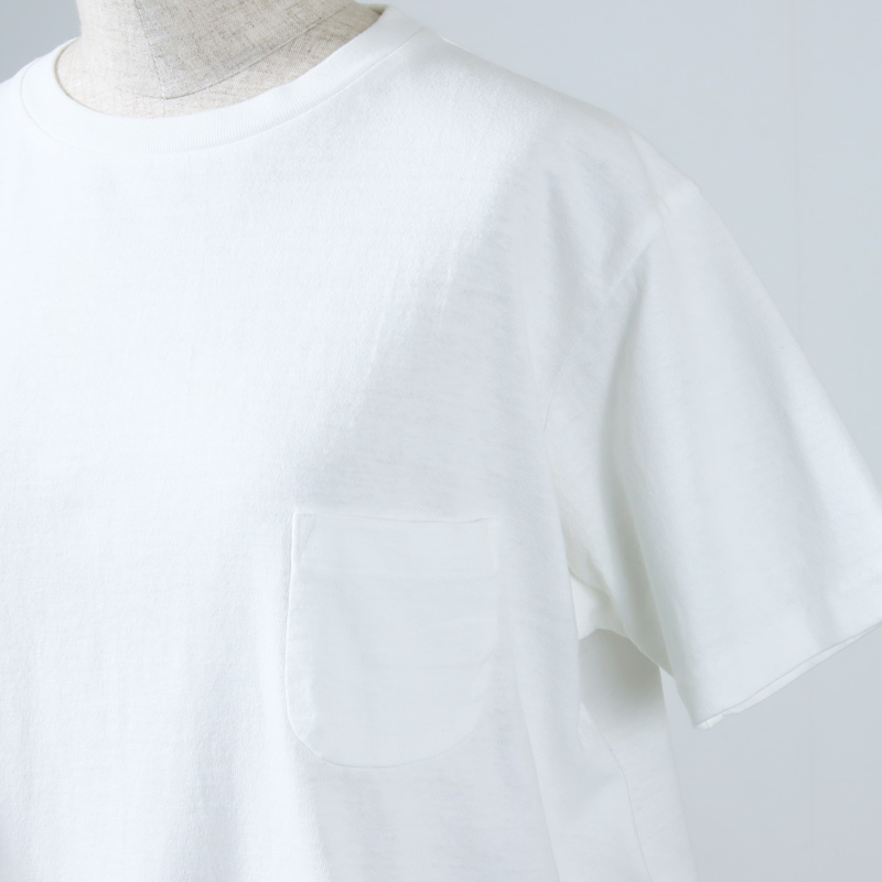 YAECA(䥨) CREWNECK POCKET T S/S