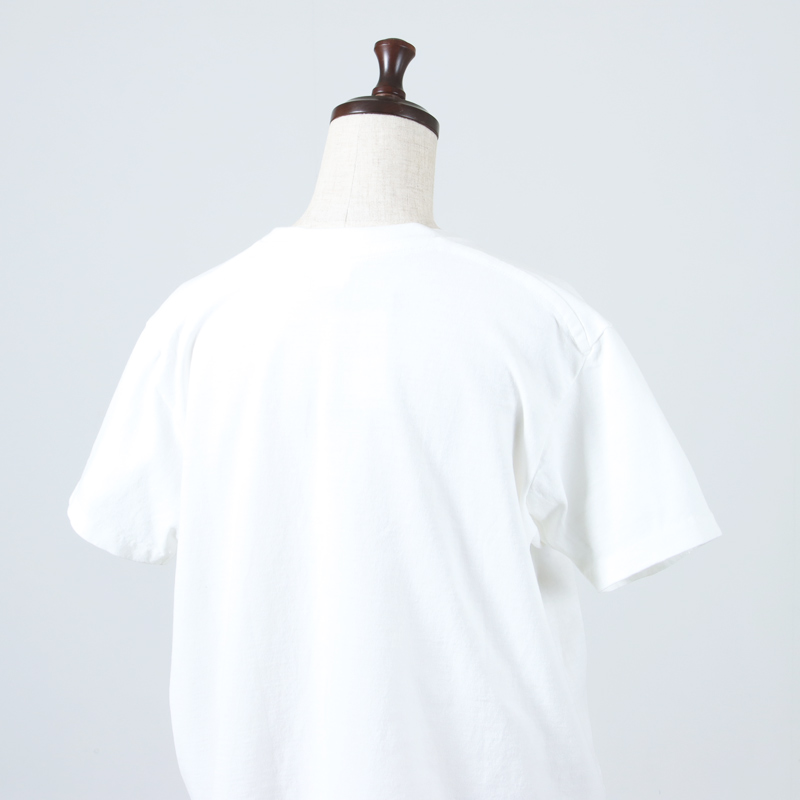 YAECA(䥨) CREWNECK POCKET T S/S