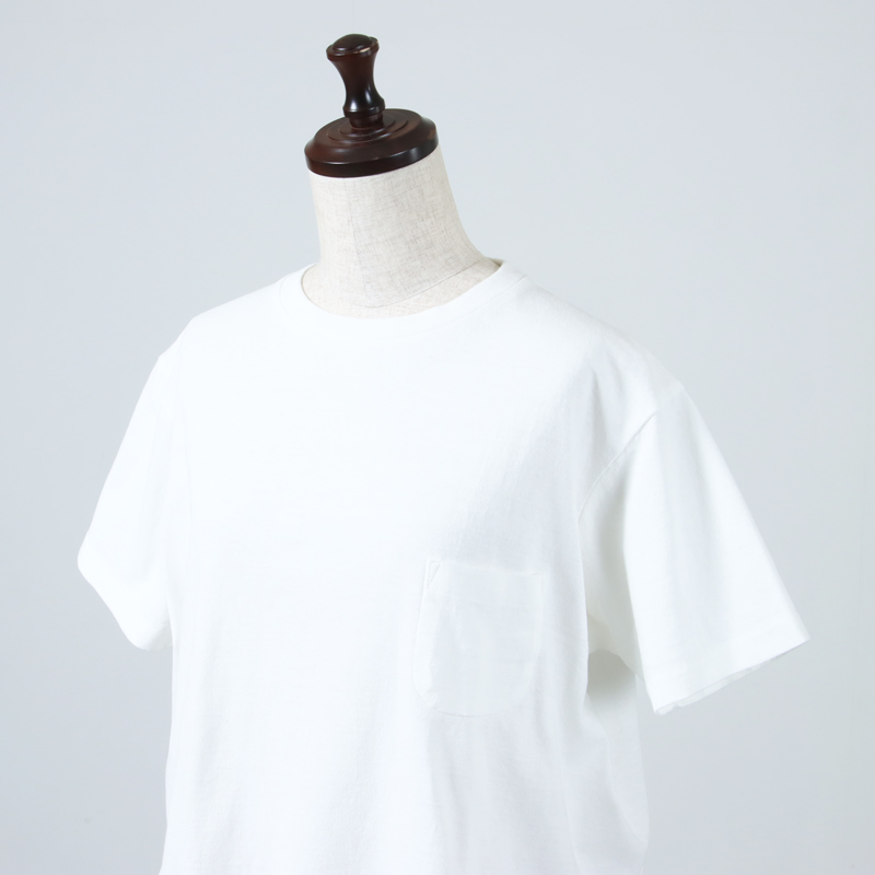 YAECA(䥨) CREWNECK POCKET T S/S