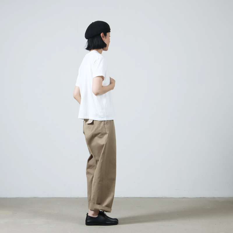 YAECA(䥨) CREWNECK POCKET T S/S
