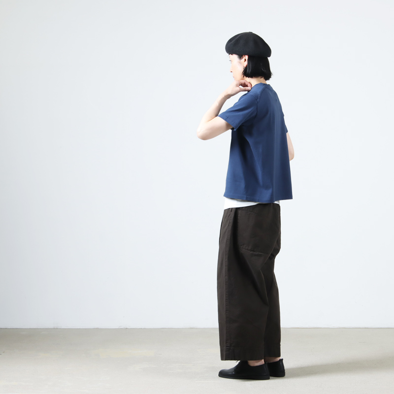 YAECA(䥨) CREWNECK POCKET T S/S