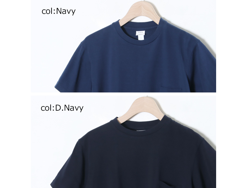 YAECA(䥨) CREWNECK POCKET T S/S