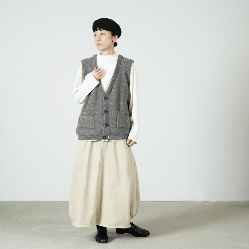 YAECA(䥨) Guernsey Knit Vest