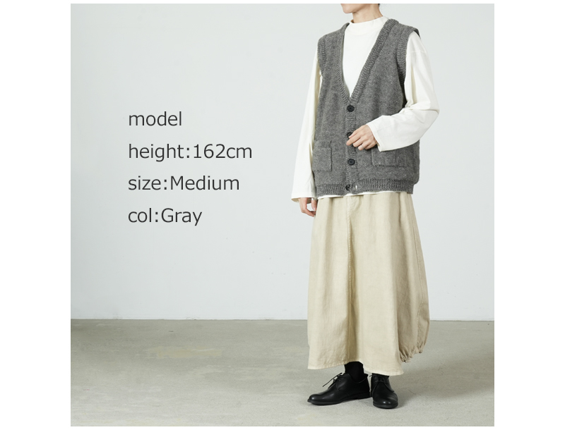 YAECA(䥨) Guernsey Knit Vest