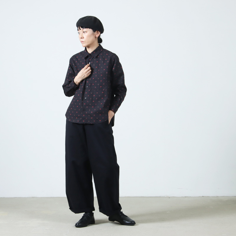 YAECA(䥨) Wܥ󥷥 Button Shirt