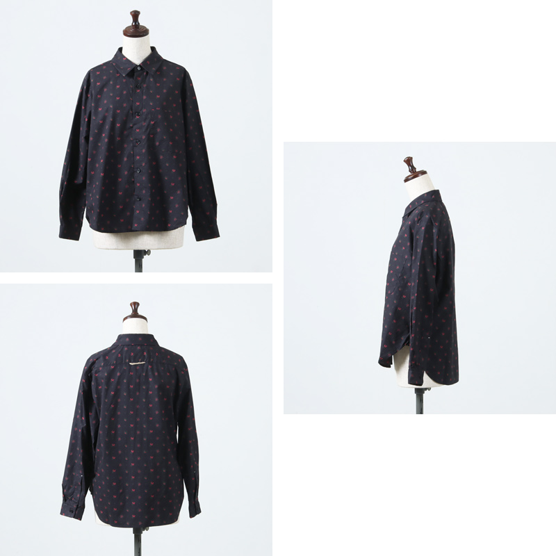 YAECA(䥨) Wܥ󥷥 Button Shirt