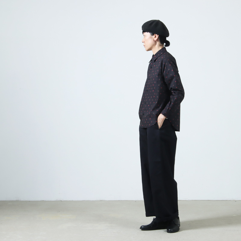 YAECA(䥨) Wܥ󥷥 Button Shirt