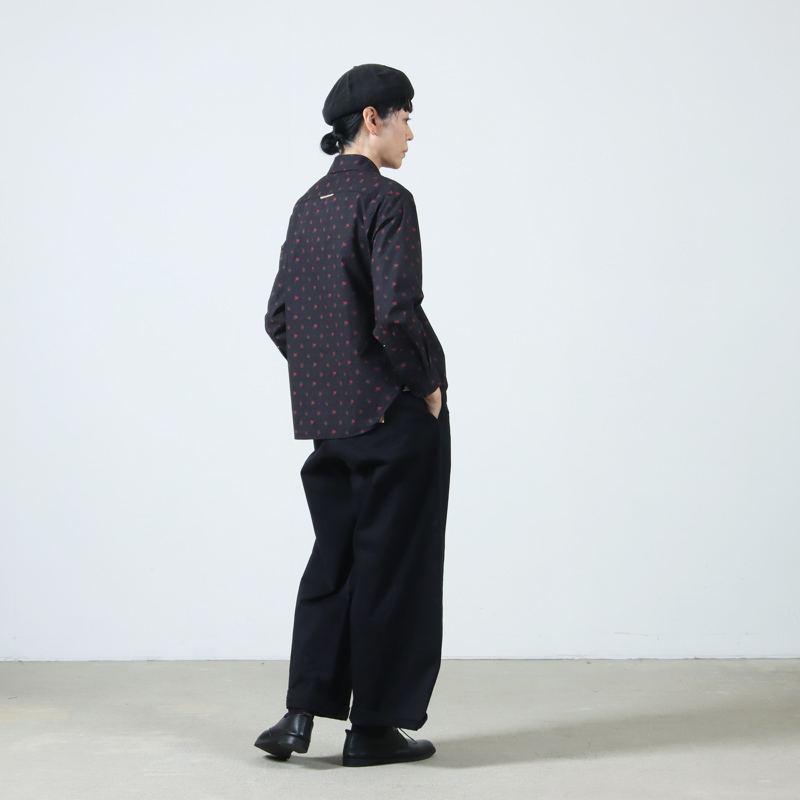YAECA(䥨) Wܥ󥷥 Button Shirt