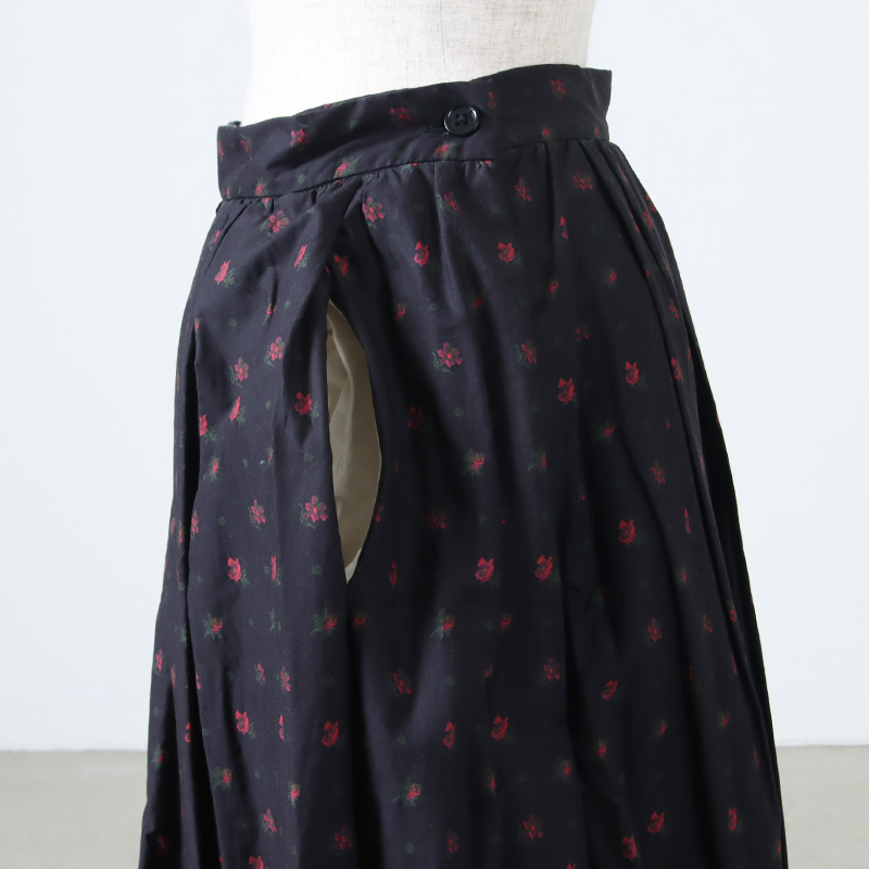 YAECA(ヤエカ) Wギャザースカート Gathered Skirt