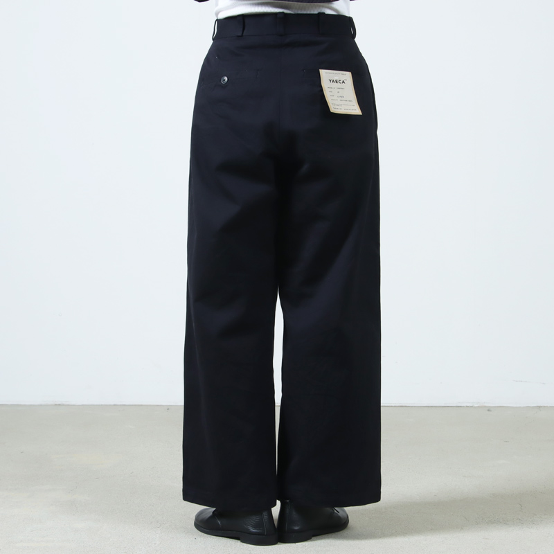 YAECA(ヤエカ) Wチノパンツ ワイド Chino Trousers Wide