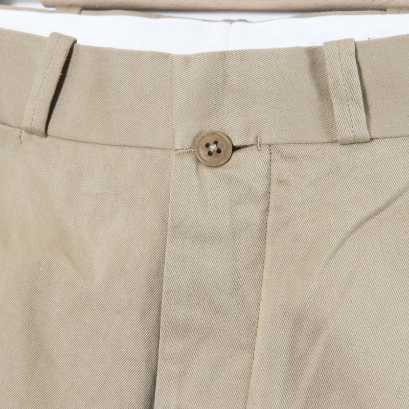 YAECA(ヤエカ) Wチノパンツ ワイド Chino Trousers Wide