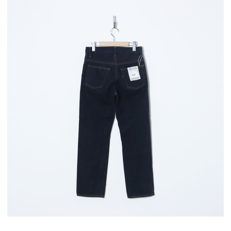 YAECA(䥨) W 3denim-05 DENIM PANTS PIPED STEM