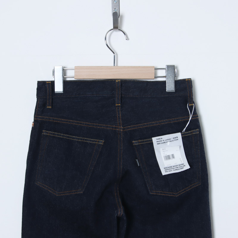 YAECA(䥨) W 3denim-05 DENIM PANTS PIPED STEM