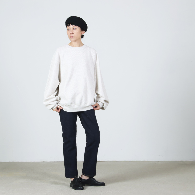 YAECA(䥨) W 3denim-05 DENIM PANTS PIPED STEM