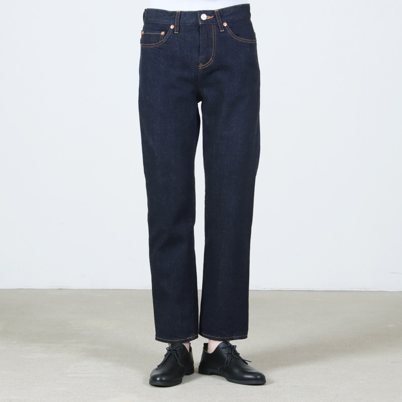 YAECA(䥨) W 3denim-05 DENIM PANTS PIPED STEM