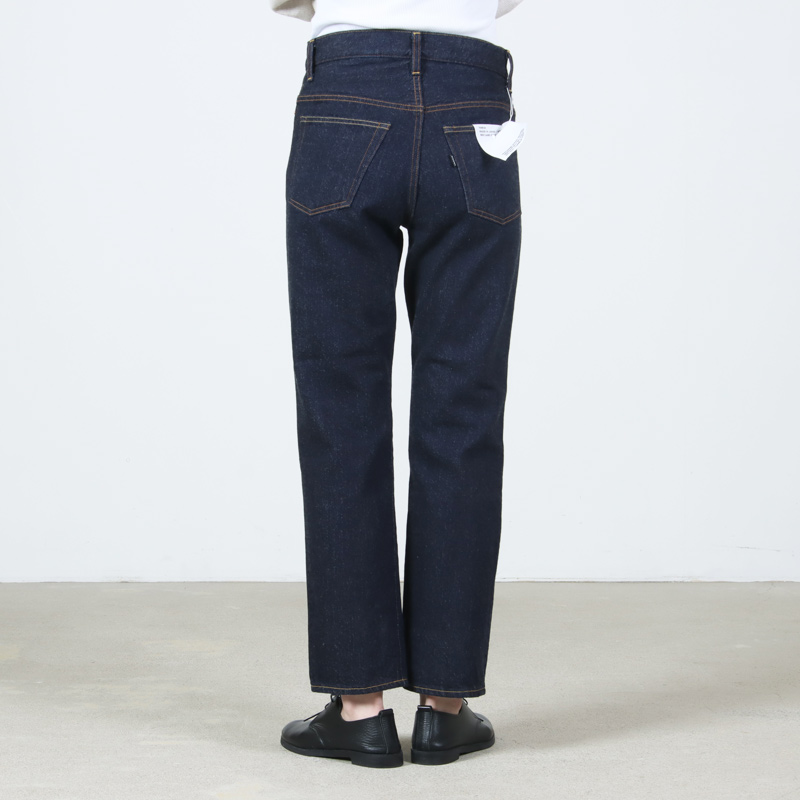 YAECA(䥨) W 3denim-05 DENIM PANTS PIPED STEM