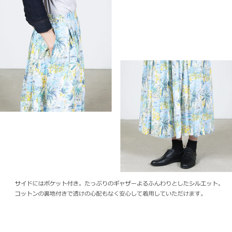 YAECA(�䥨��) Gathered Skirt