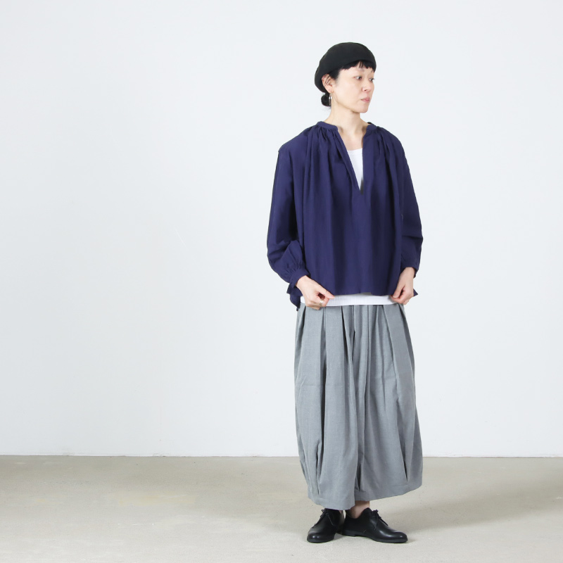 YAECA(�䥨��) Gathered Smock