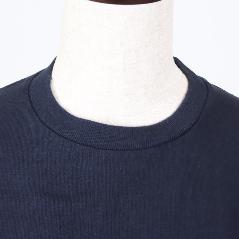 YAECA(�䥨��) Slub Yarn Long-Sleeve T-Shirt Dress