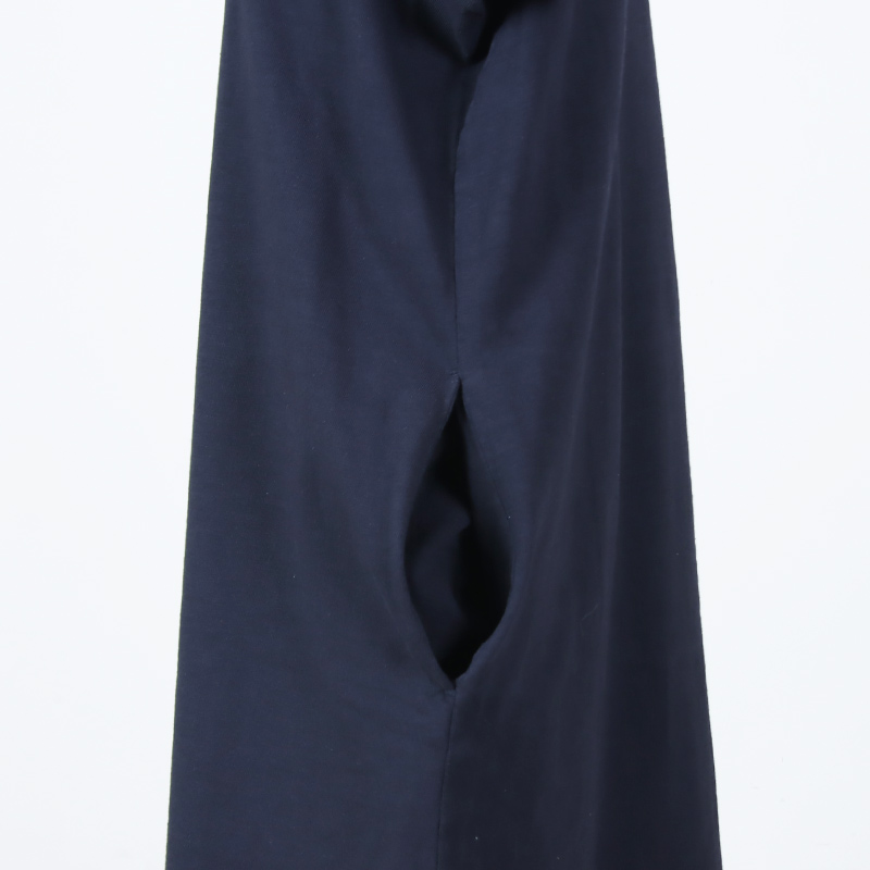 YAECA(�䥨��) Slub Yarn Long-Sleeve T-Shirt Dress