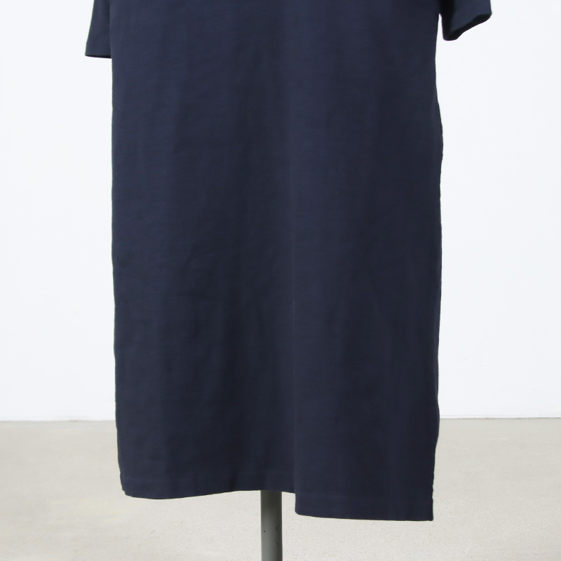 YAECA(�䥨��) Slub Yarn Long-Sleeve T-Shirt Dress