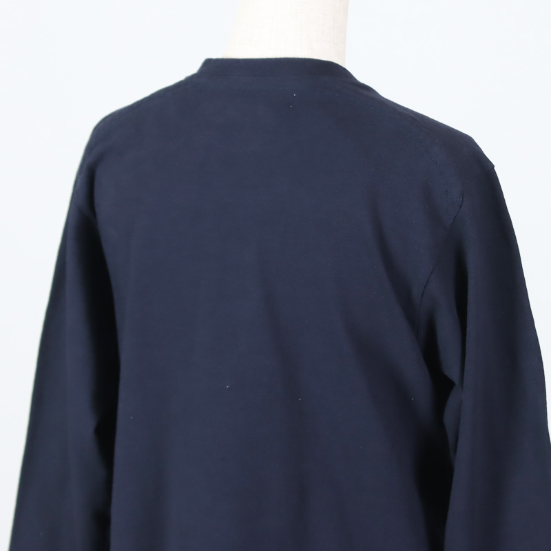 YAECA(�䥨��) Slub Yarn Long-Sleeve T-Shirt Dress