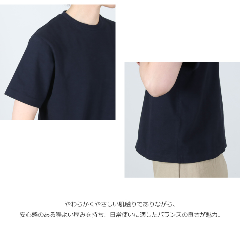 YAECA(�䥨��) Slub Yarn T-Shirt