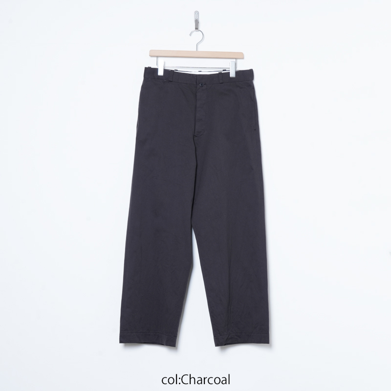 YAECA(�䥨��) Chino Trousers Wide Straight #MEN